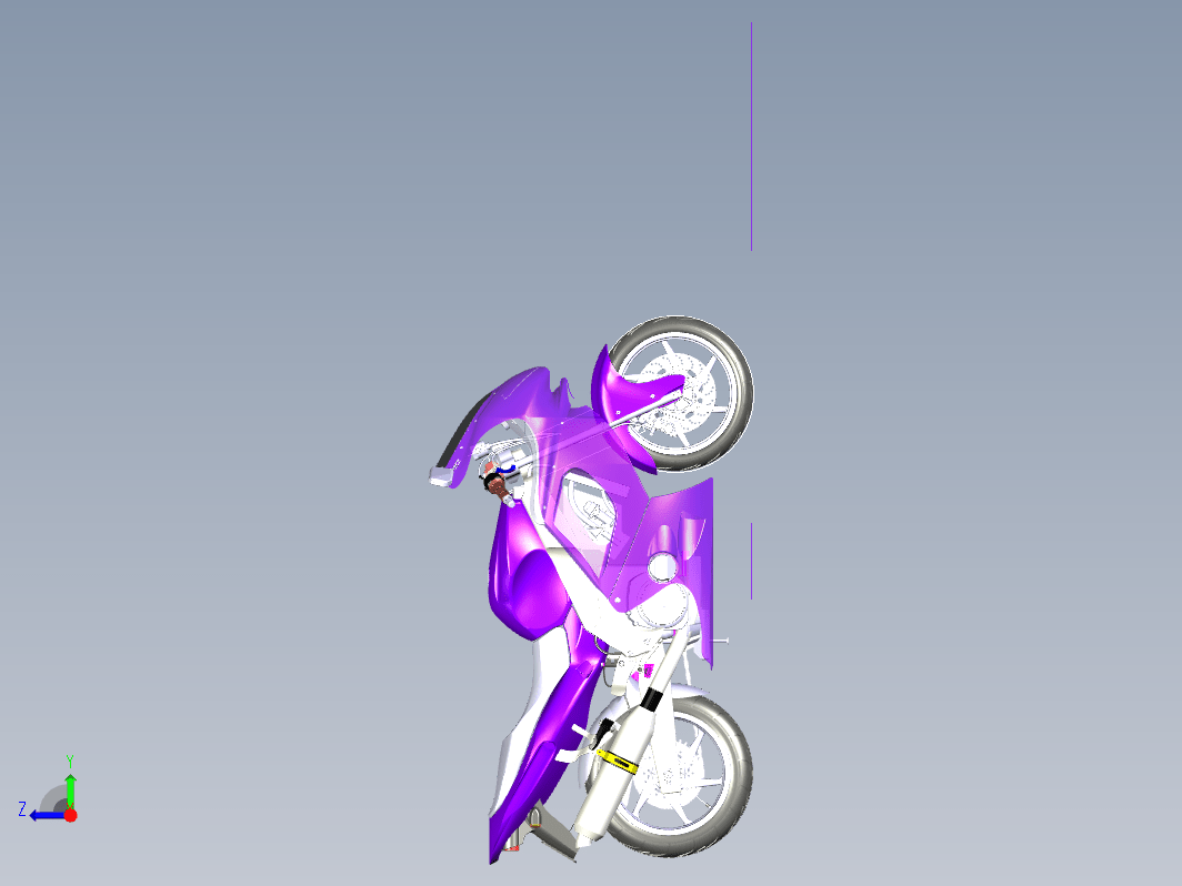 雅马哈YZF600R摩托车