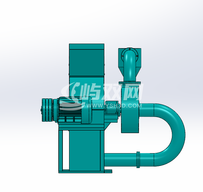 秸秆纤维结构制取机 UG+CAD+说明书