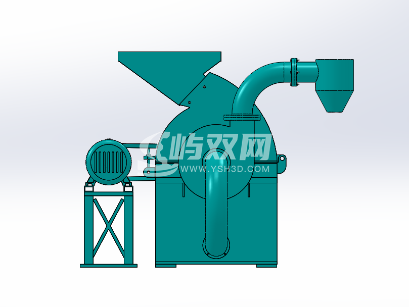 秸秆纤维结构制取机 UG+CAD+说明书