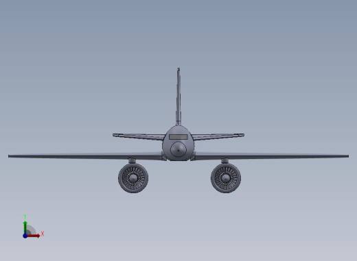 空客飞机 aeroplane-airbus前视缩略图