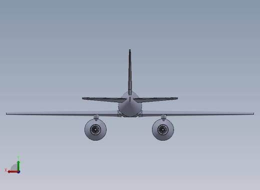 空客飞机 aeroplane-airbus后视缩略图