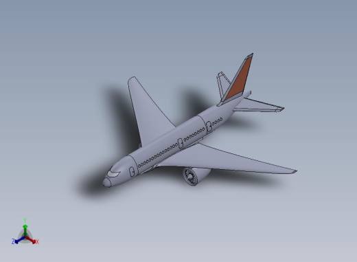 空客飞机 aeroplane-airbus正等轴测缩略图