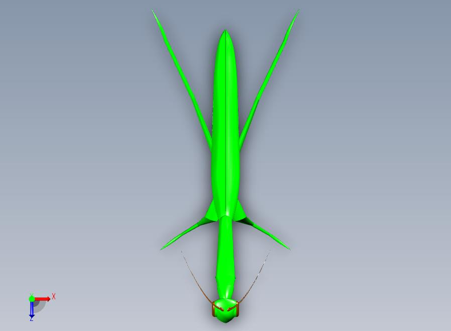 昆虫螳螂模型