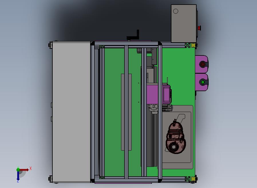 汽车水壶的探针插针安装工作站