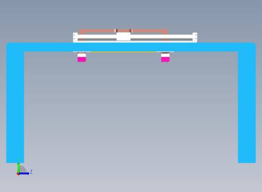 气动夹紧搬运机械手左视缩略图