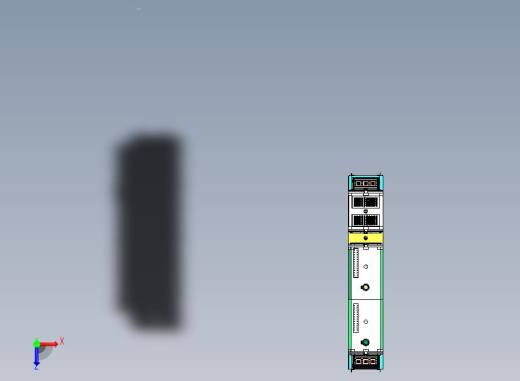 热风循环隧道烘干炉俯视缩略图