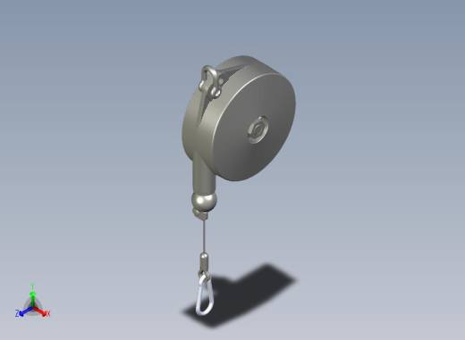 平衡器3D模型正等轴测缩略图