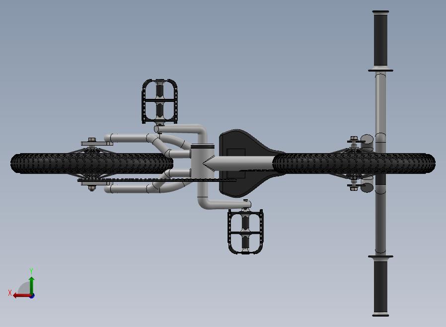 小型自行车3D