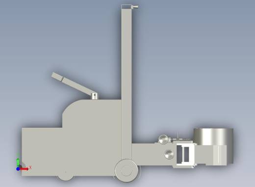 机械爪小车3D前视缩略图