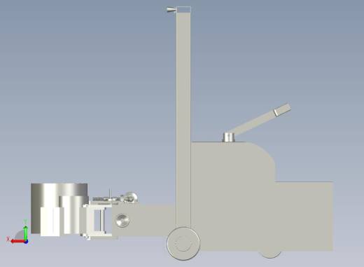 机械爪小车3D后视缩略图