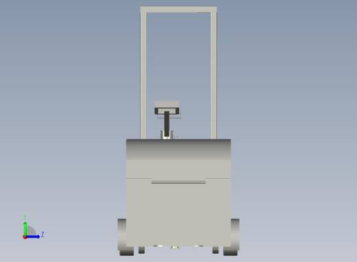 机械爪小车3D左视缩略图