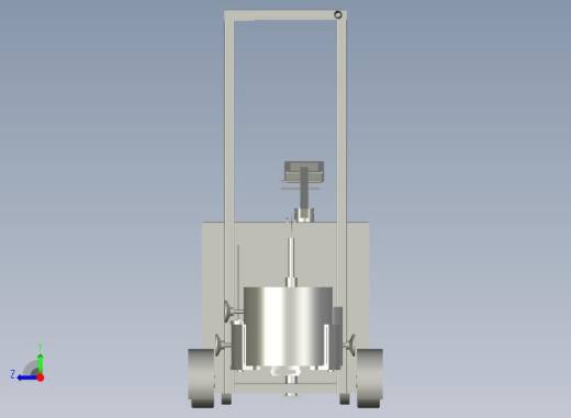 机械爪小车3D右视缩略图
