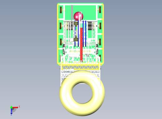 机器人车3D图俯视缩略图