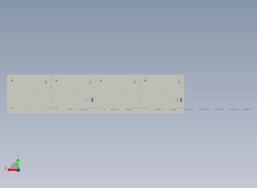 多工位插片装配机3D模型后视缩略图