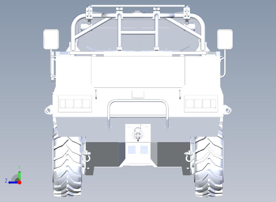 CS／VP16B型山猫6×6全地形总装