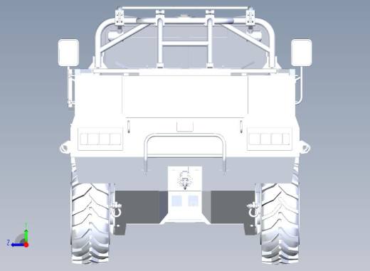 CS／VP16B型山猫6×6全地形总装右视缩略图