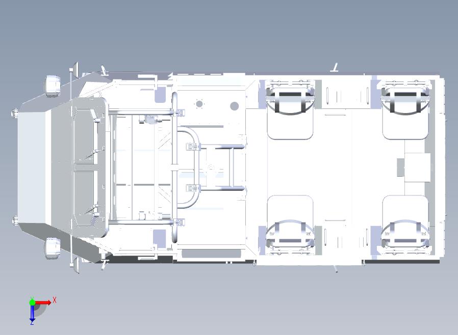 CS／VP16B型山猫6×6全地形总装