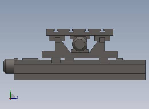 X-Y数控工作台左视缩略图