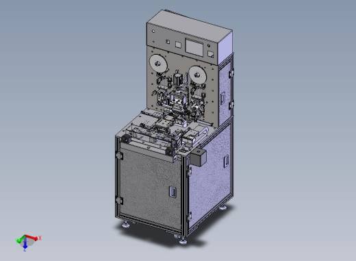 半自动 ACF贴付机，将导电膜（ACF）粘贴在LCD（或FPC）上主视缩略图