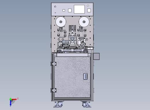 半自动 ACF贴付机，将导电膜（ACF）粘贴在LCD（或FPC）上俯视缩略图