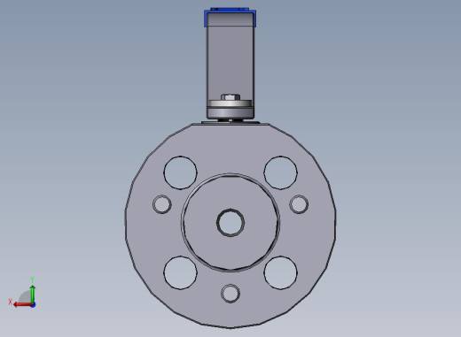 DP-2k 双法兰球阀后视缩略图
