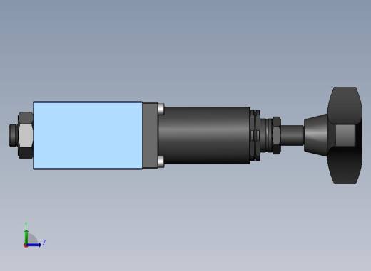 叠加式直动型减压阀 ZDR6DA1-30B_25Y左视缩略图