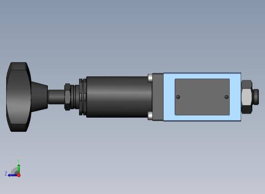 叠加式直动型减压阀 ZDR6DA1-30B_25Y右视缩略图