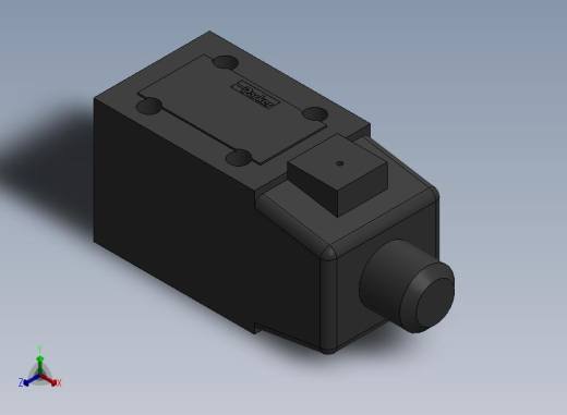 方向控制阀 NG6 98 VDC (1)正等轴测缩略图