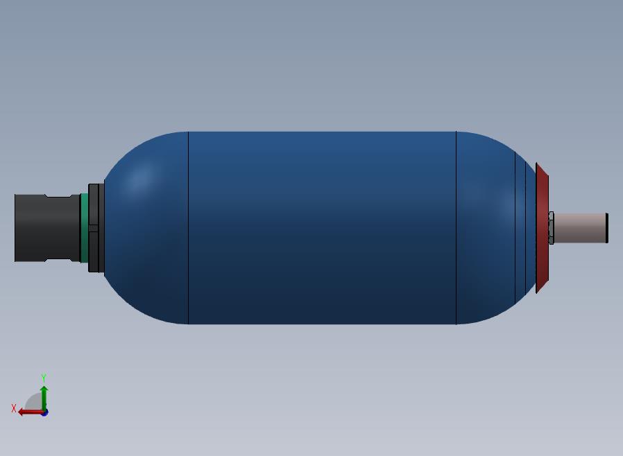 12升420巴标准碳钢膀胱储压器（ASME 4100 PSI）-10008-005-sg