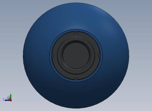 12升420巴标准碳钢膀胱储压器（ASME 4100 PSI）-10008-005-sg右视缩略图