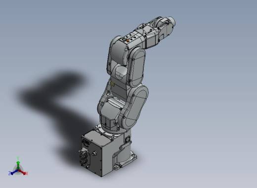 6轴机器人7-c8-a701c正等轴测缩略图