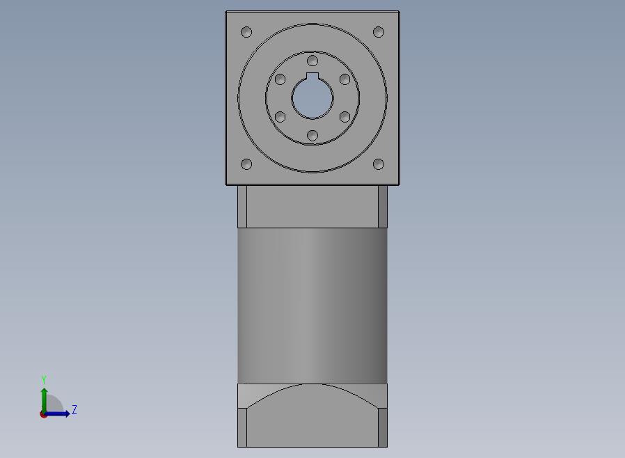 AAW070AS RFK法蘭帶鍵型式（減速機12-100）