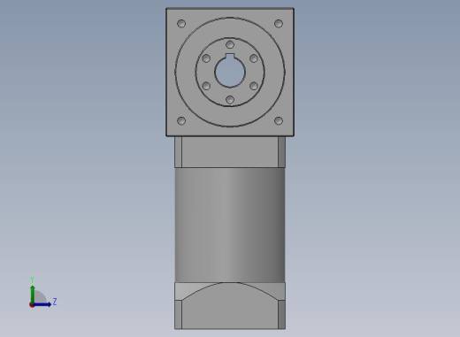 AAW070AS RFK法蘭帶鍵型式（減速機12-100）左视缩略图