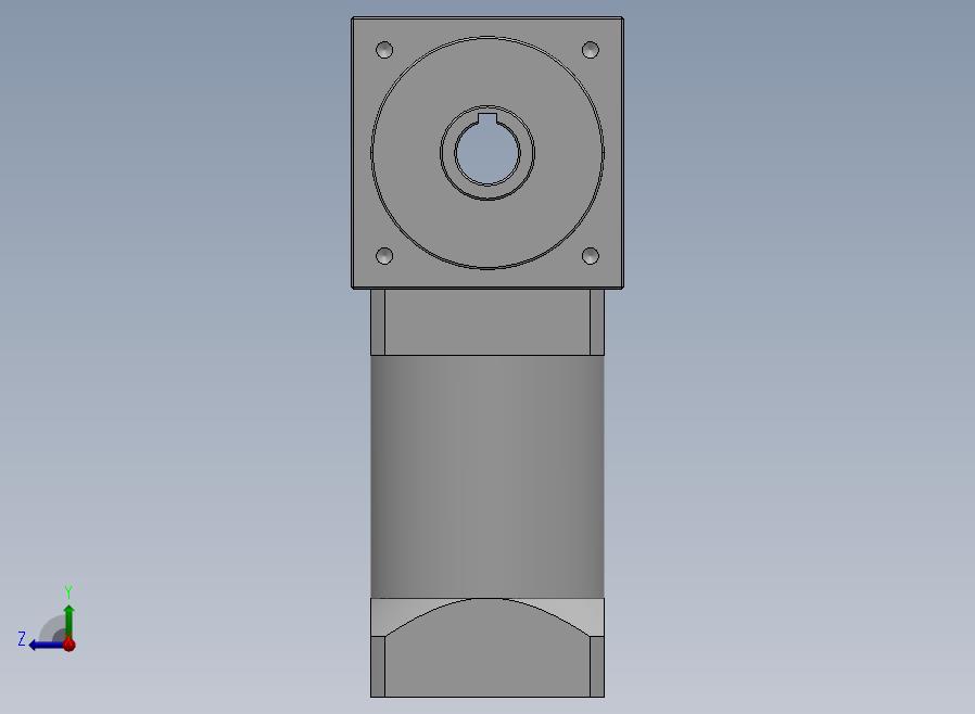 AAW070AS RFK法蘭帶鍵型式（減速機12-100）