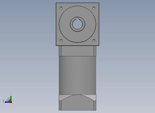 AAW070AS RFK法蘭帶鍵型式（減速機12-100）右视缩略图