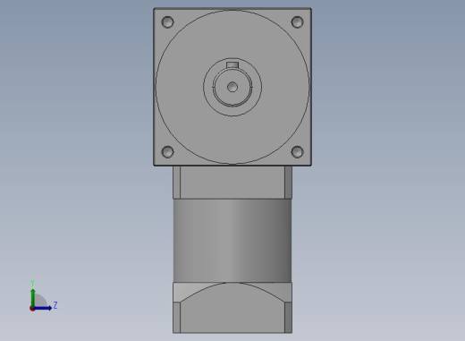 AAW080AS 2P雙出力軸型式（減速機3-10）左视缩略图