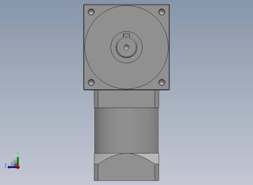 AAW080AS 2P雙出力軸型式（減速機3-10）右视缩略图