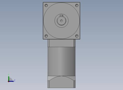 AAW080AS 2P雙出力軸型式（減速機12-100）左视缩略图