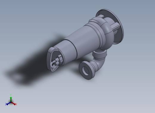 ABS MF VO 804 D型轻型废水泵mf_vo_804_d正等轴测缩略图
