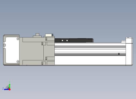 ACS-065R 清室滚珠丝杠执行器-acs-065r-0050-20右视缩略图