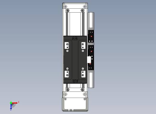 ACS-065U 清室滚珠丝杠执行器-acs-065u-0050-20俯视缩略图