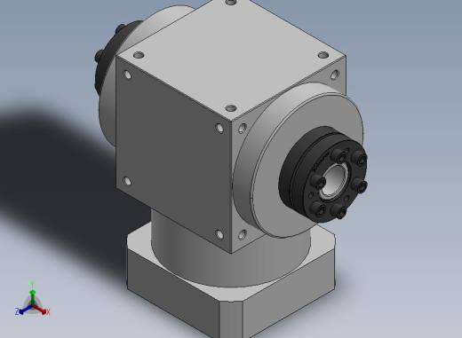 AT-F法蘭輸入90度减速器 AT090-FC-001 19-70-90-M6