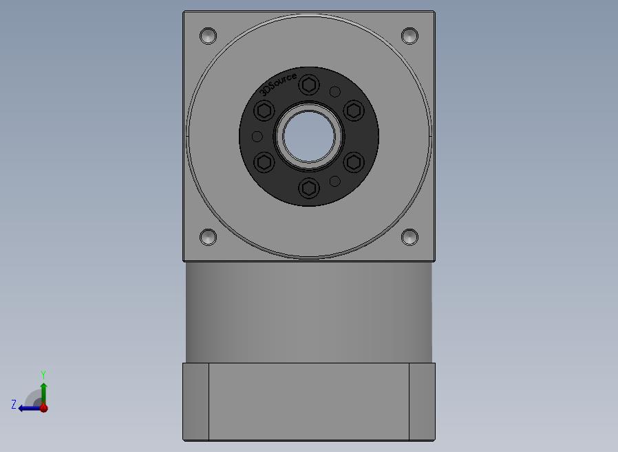 AT-F法蘭輸入90度减速器 AT090-FC-001 19-70-90-M6