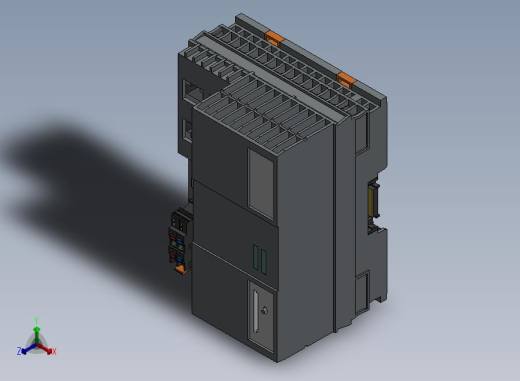 AXC 3050__控制器正等轴测缩略图