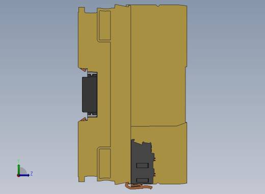 AXC F XT SPLC 3000__PLC扩展模块左视缩略图