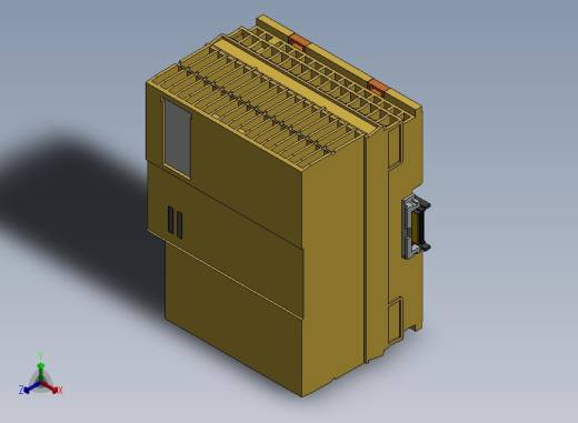 AXC F XT SPLC 3000__PLC扩展模块正等轴测缩略图