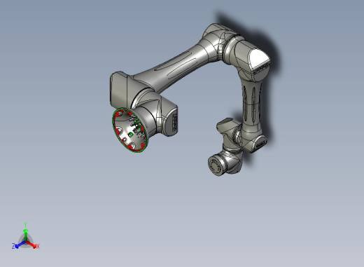 BC1600-D-6 BC协作型系列机械手正等轴测缩略图