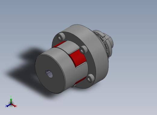 DF + GAS：带爪式联轴器的摩擦扭矩限制器-00_25_df_d4-a1_t1___gas_d6-a1__92_sh-a正等轴测缩略图