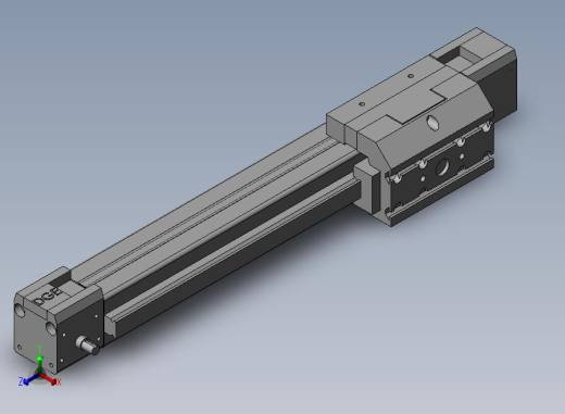 DGE-25-TB-EG-同步带式(加强型) RB-dge-25-tb-eg-rb-100正等轴测缩略图