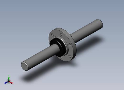 DGF型内循环端盖式滚珠丝杠副-ball_screw_dgf2020-0_8x4-p1_31x180 (1)正等轴测缩略图